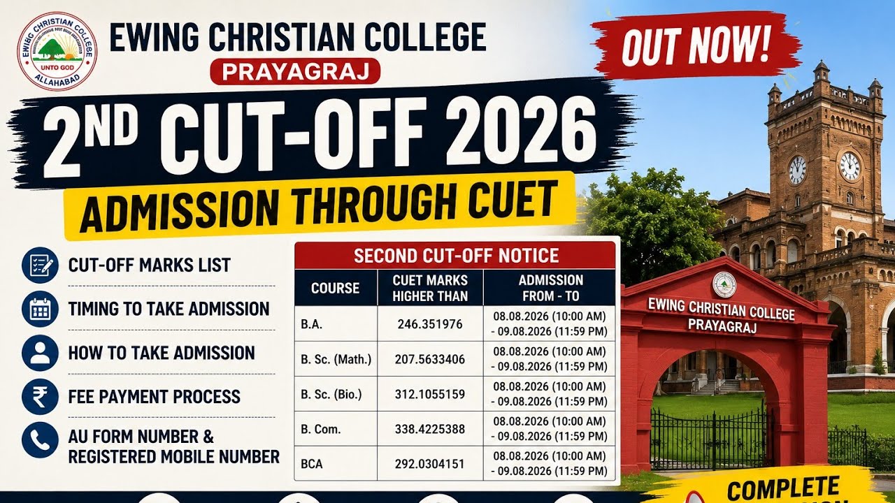 ECC 2nd Cut-Off 2026 OUT! 🚨 | How to Take Admission & Pay Fees | Complete Step-by-Step Guide