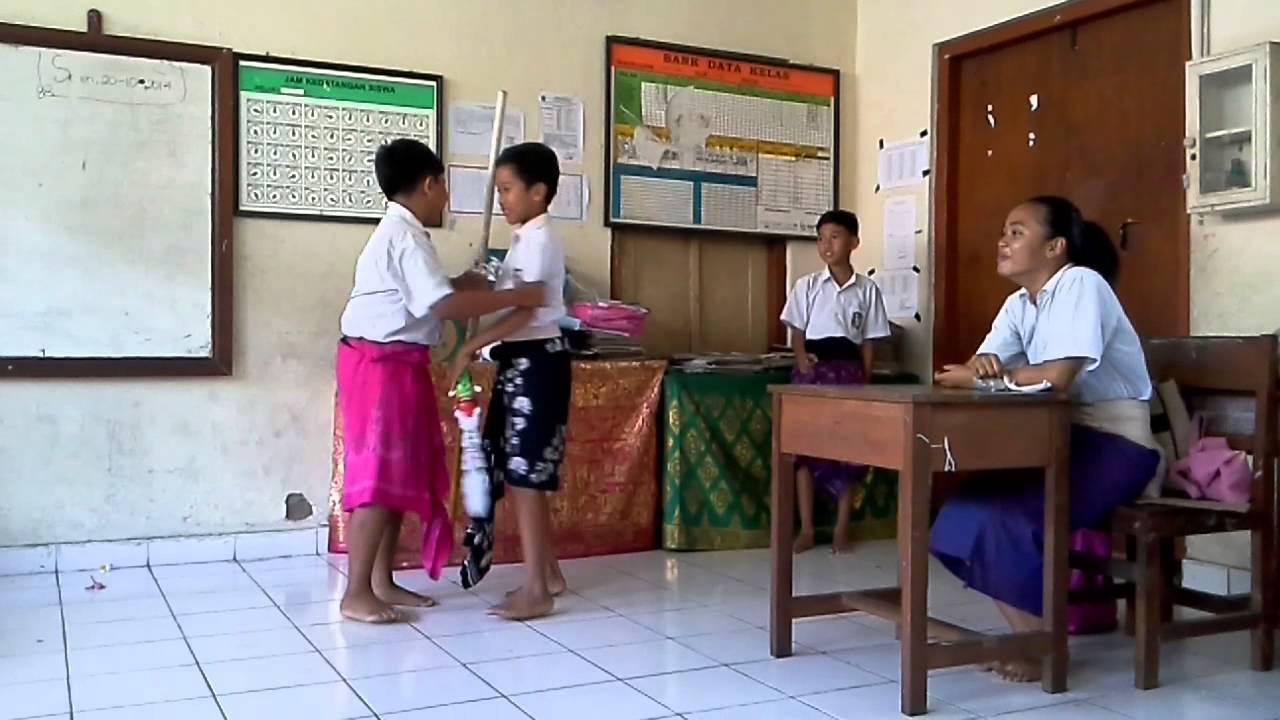 Drama terbaik kelas 6 a SD Negeri 4 Pemecutan