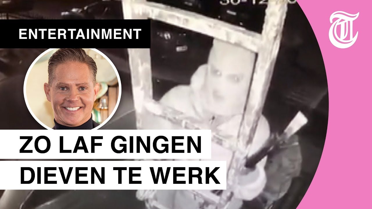 Danny de Munk deelt beelden van inbraak