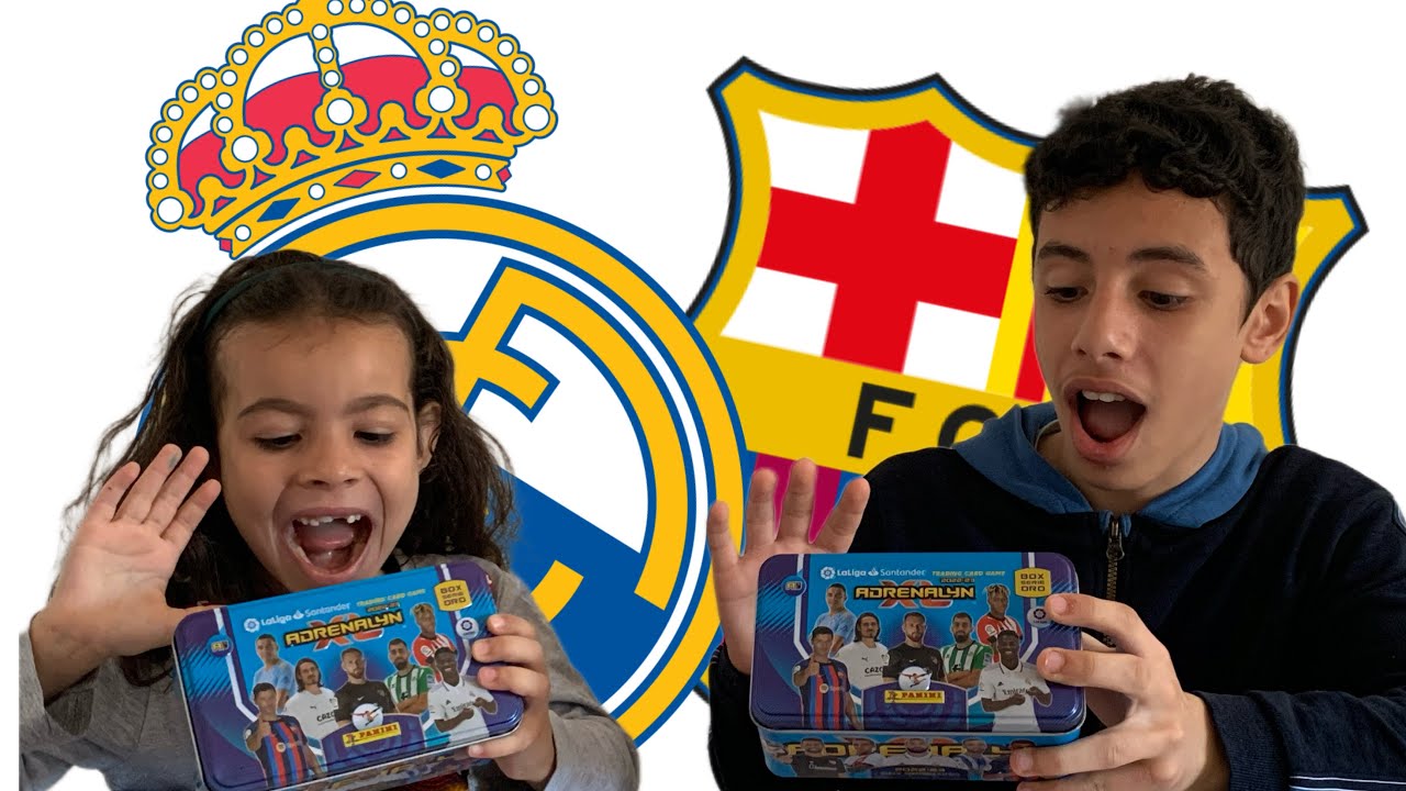 Reto - Real Madrid VS Fc Barcelona - El Clásico 2023 de Panini Adrenalyn XL