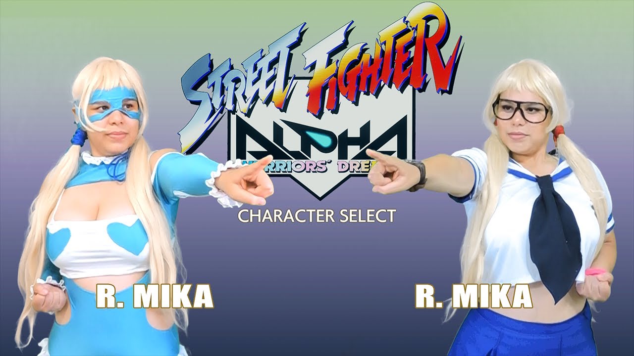Street Fighter 5 Real Life - Rainbow Mika vs Alex