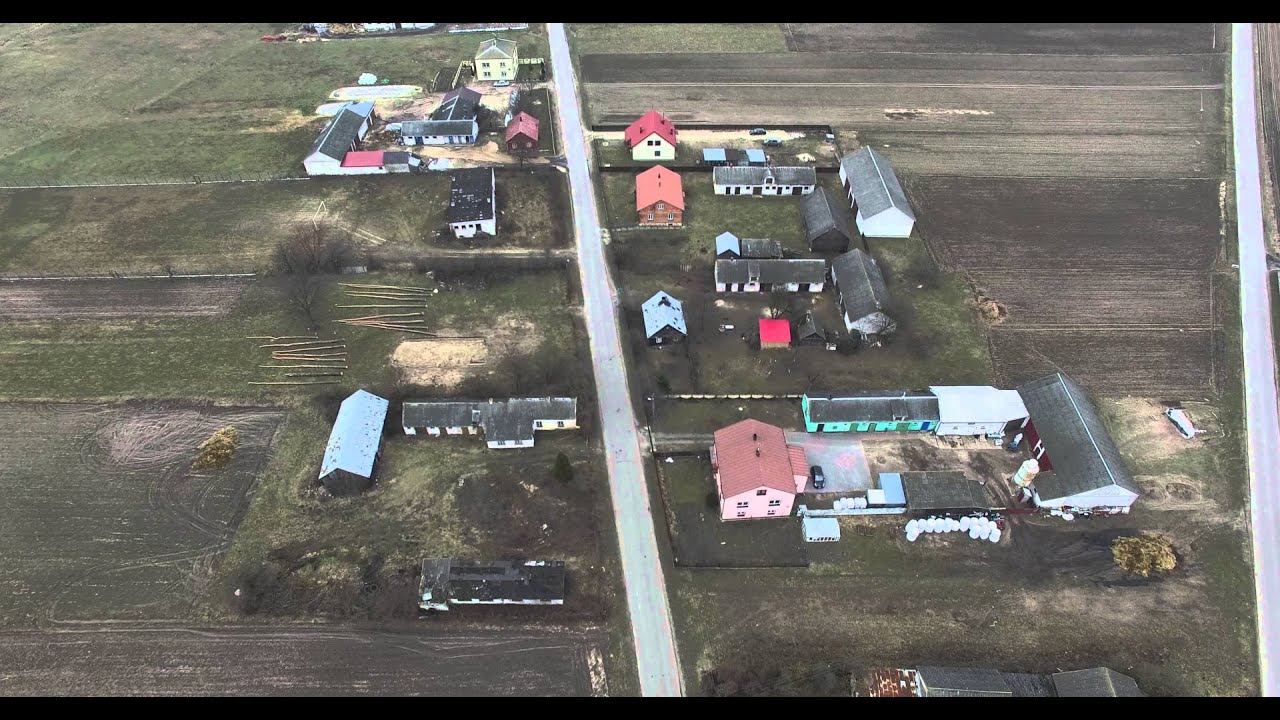 [Phantom 3] Kopina - widok z lotu ptaka (gmina Stanin)