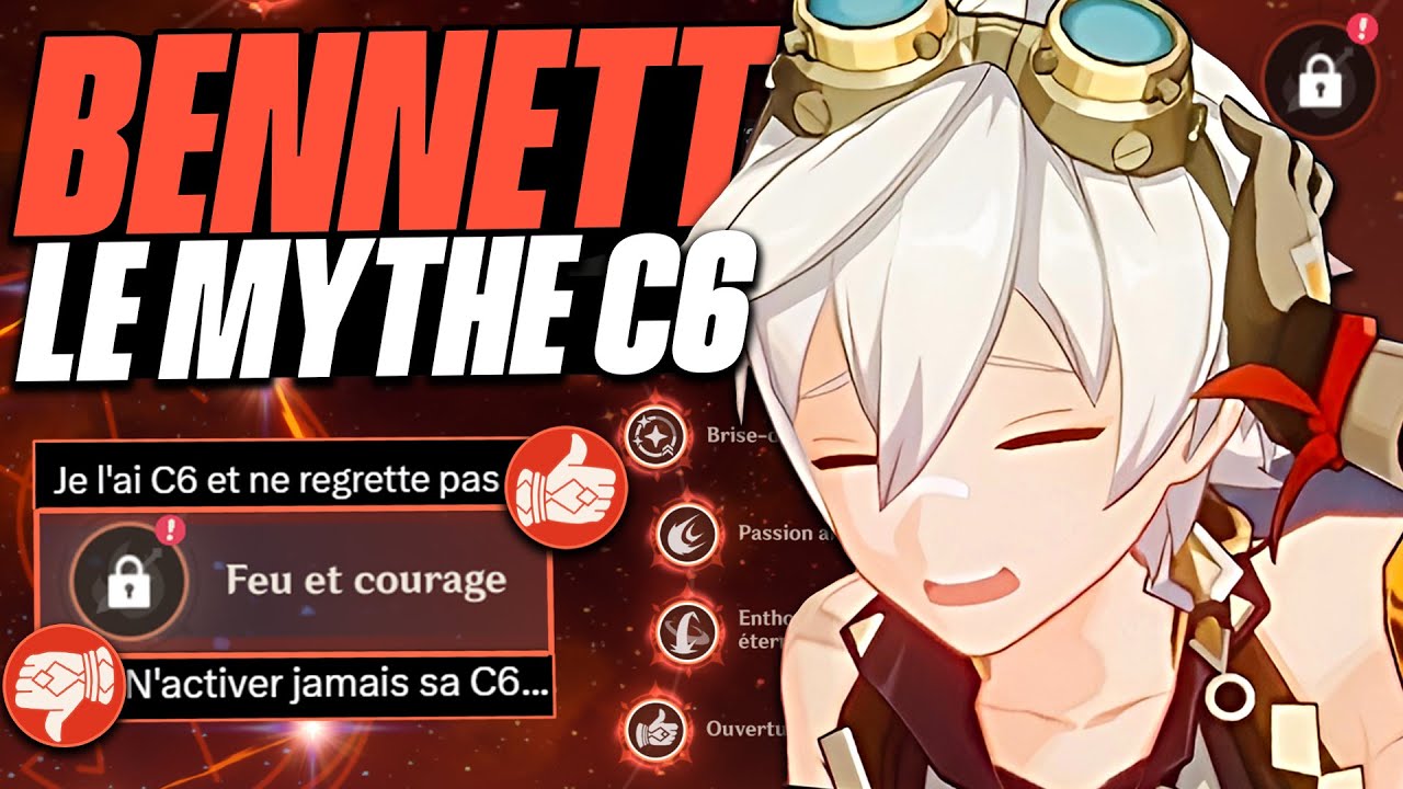 Le MYTHE de Bennett C6 : RUINER son Compte ou le Perfectionner ? - Genshin Impact