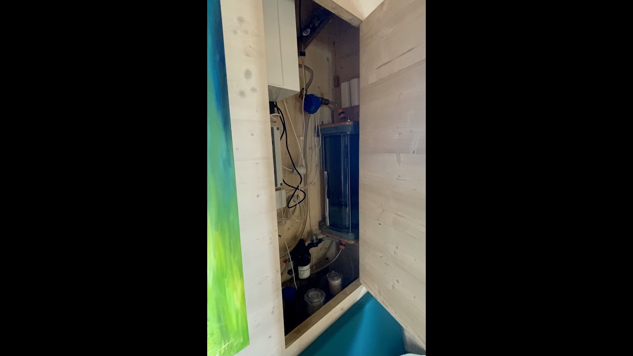 Showerloop in unserem Tinyhouse