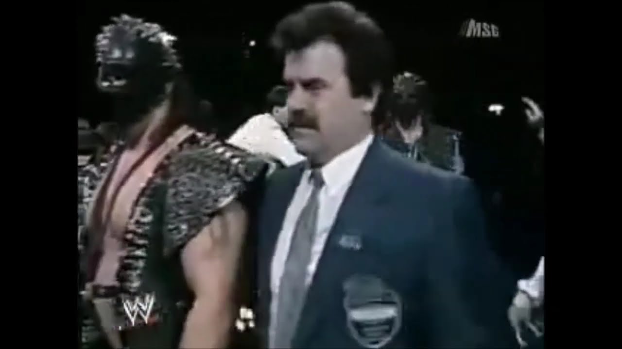 Demolition W/ Mr. Fuji vs The Legion of Doom (WWF on MSG 1/21/91)