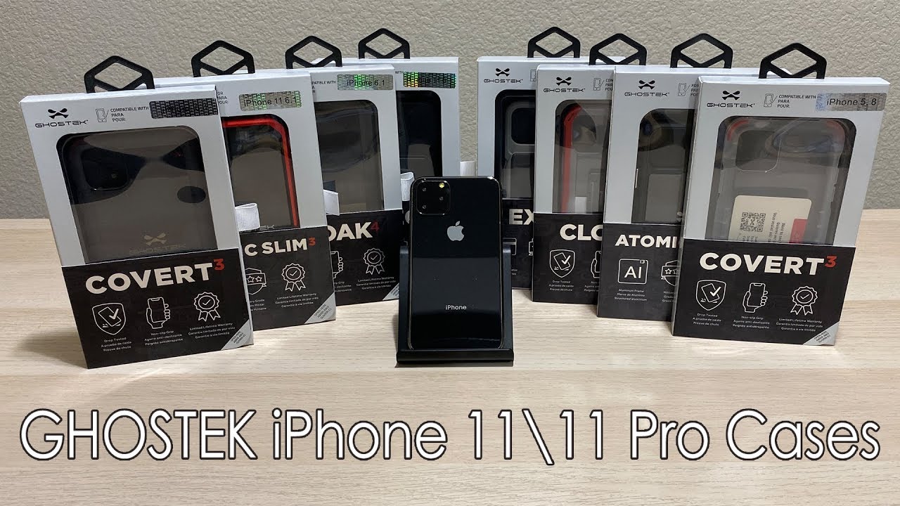 Ghostek iPhone 11 \ 11 Pro Case Lineup - Review