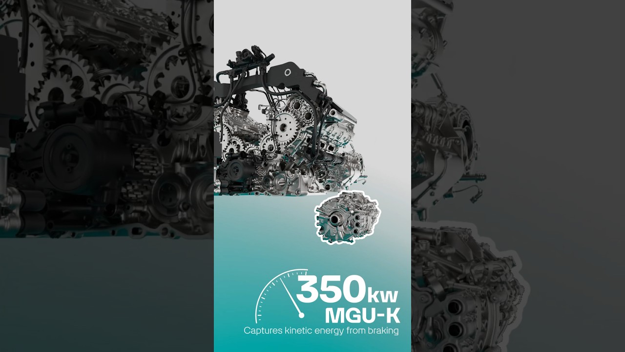 The 2026 F1 Power Unit changes like you've never seen them before 👀 #f1 #formula1 #mercedesf1