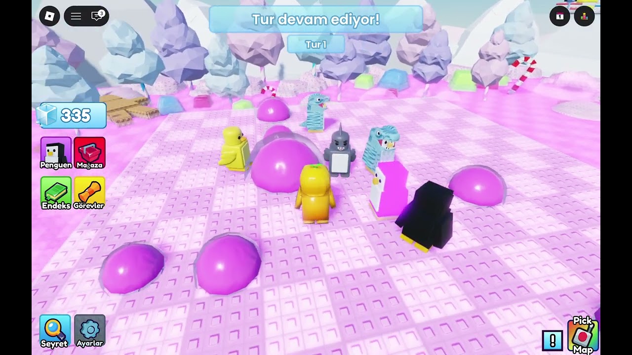 Arkadaşımla penguenler oynadık |ROBLOX