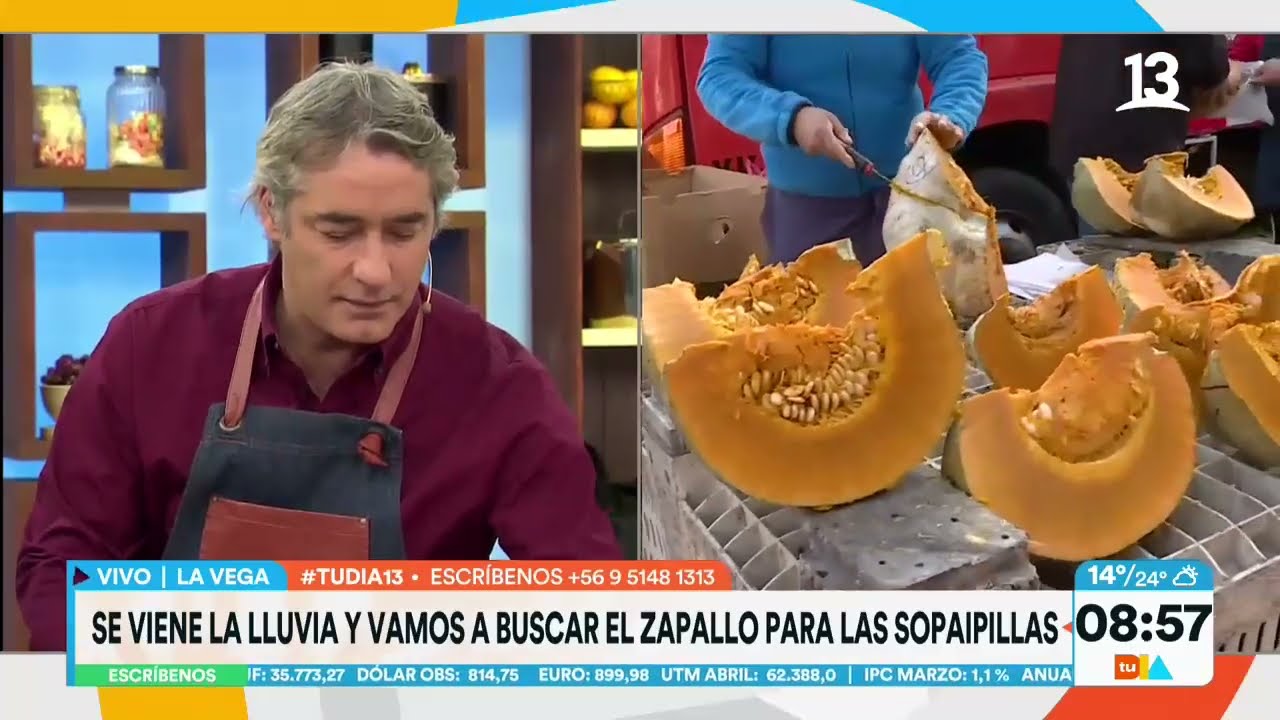 ¿Lluvia el viernes? Nos preparamos con una exquisitas sopaipillas. Tu Día, Canal 13