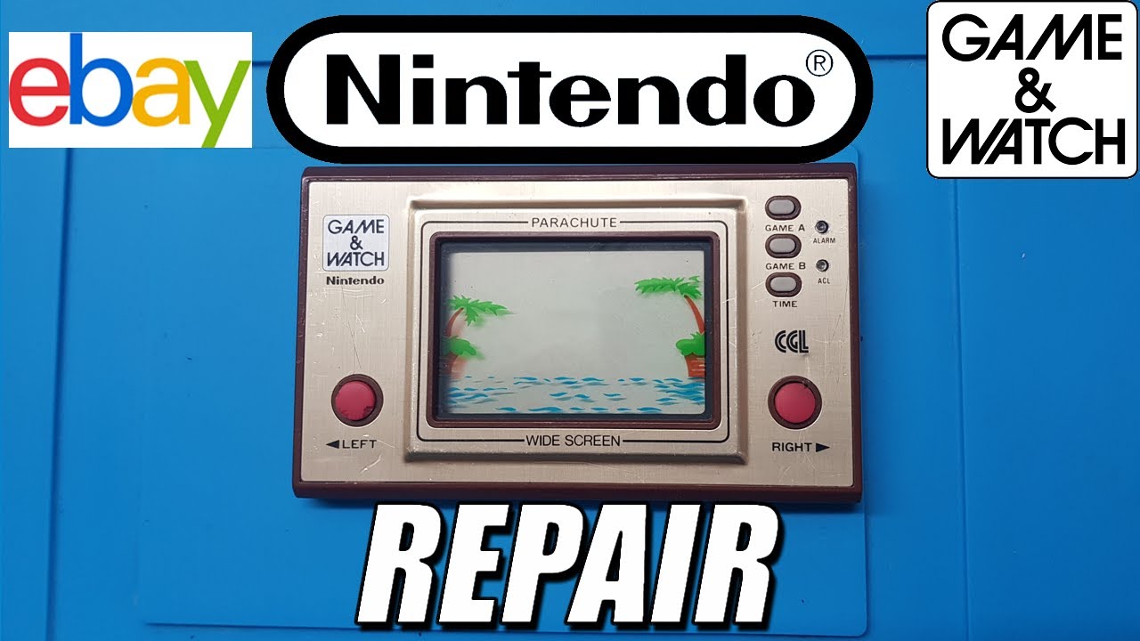 Vintage Nintendo Game & Watch - Simple eBay Fix!
