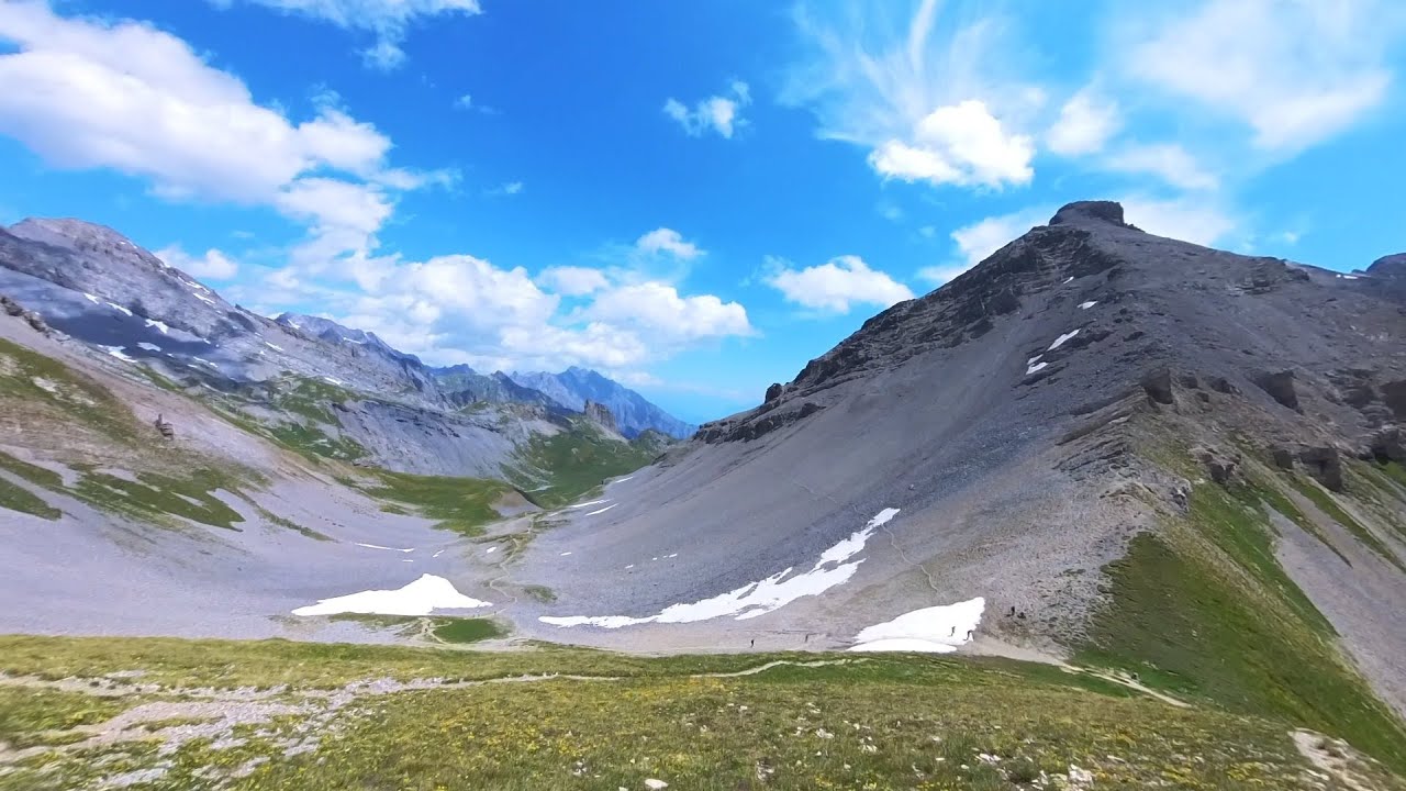 Descente à Vtt Col de Fenestral - Ovronnaz