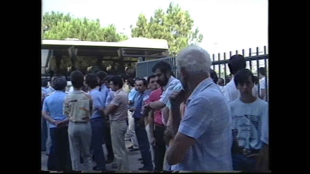 Ternana 1987-88: Ritrovo e partenza delle Fere del presidente Migliucci