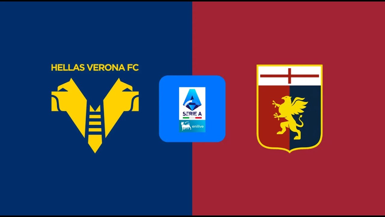 H.VERONA vs GENOA 🔴DIRETTA LIVE  SERIE A TELECRONACA STATISTICHE & PARTITA LIVE