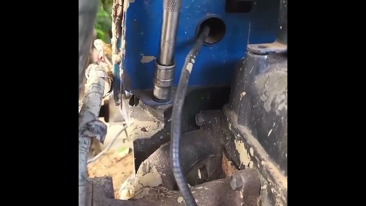Beautiful Girl Restores Old Blue Tractor Engine 🔥 Full Repair & Start Up After Years