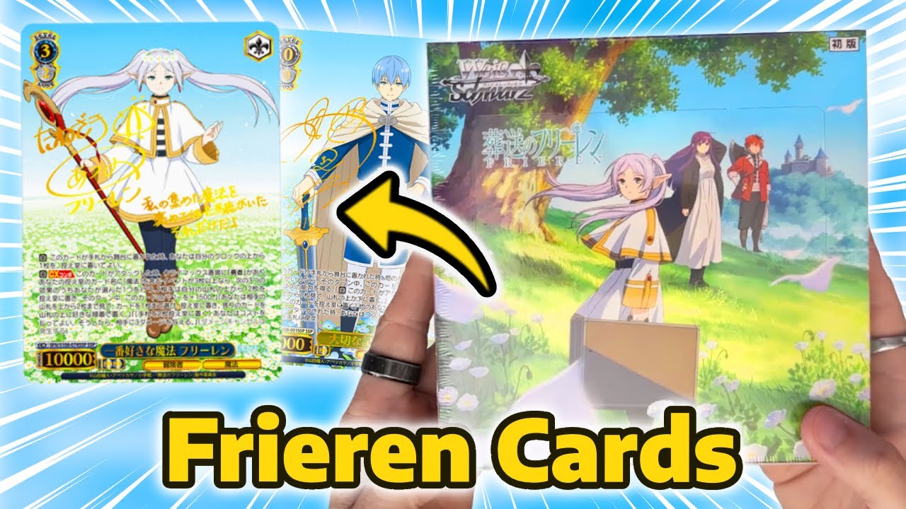 Frieren Booster Box Opening JP - Weiss Schwarz