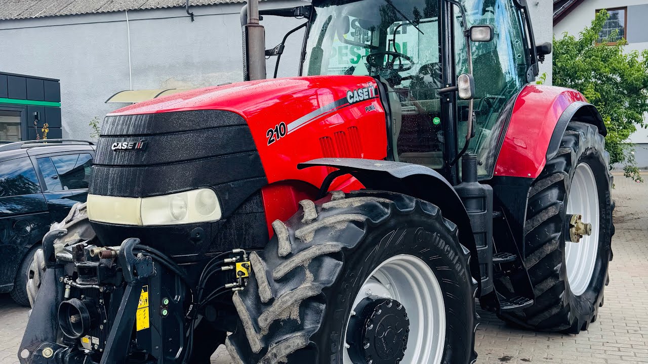 CASE PUMA 210 MULTICONTROLLER, 2009r, pneumatyka/miękka oś i kabina, prezentacja/review *PESTROL*