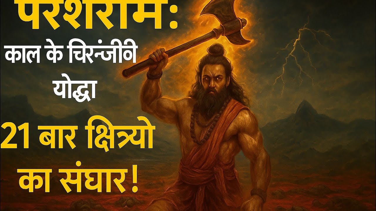 परशुराम जी की चमत्कारी जीवन गाथा | जानिए विष्णु के छठे अवतार की रहस्यमयी कथा।
