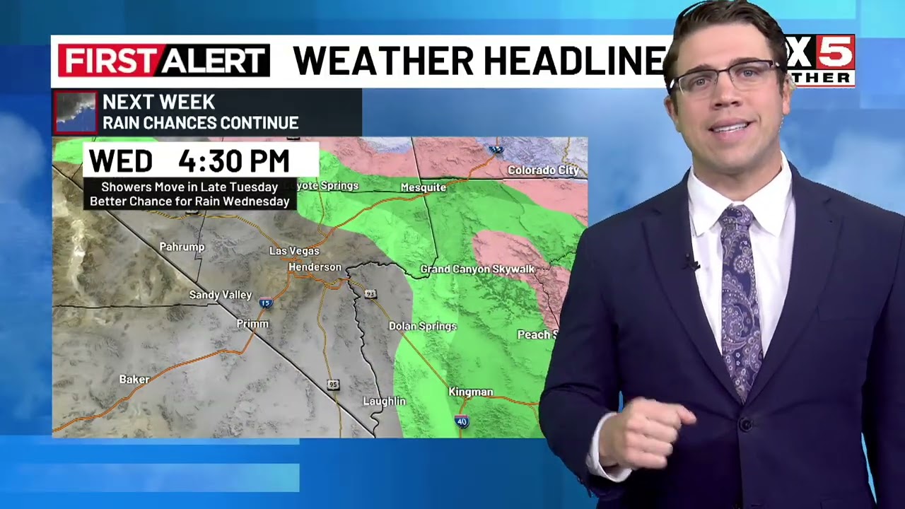 Dense Fog This Morning, More Rain This Weekend in Las Vegas