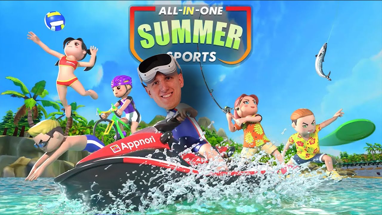 Pico 4 VR Gameplay - All In One Summer Sports VR - Sport im Sommer Paradies ! Deutsch / German