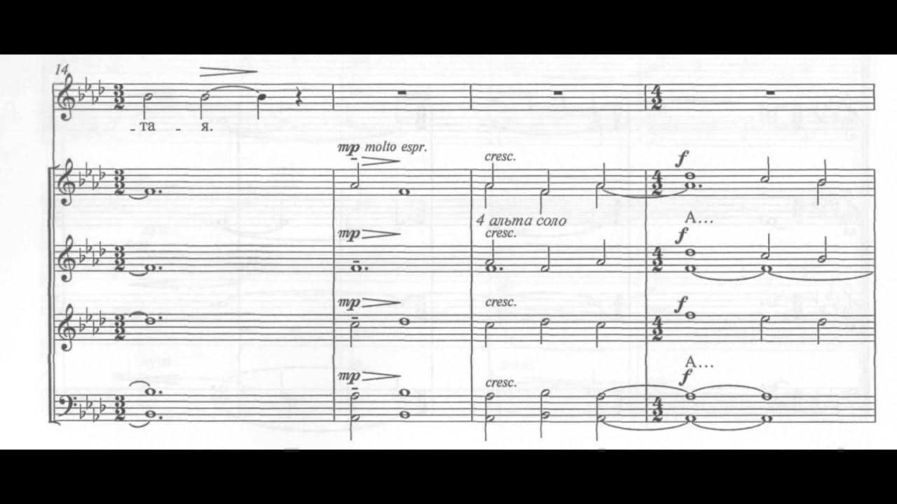 Sviridov - 3 Choruses from Tzar Feodor Ioannovich 2 