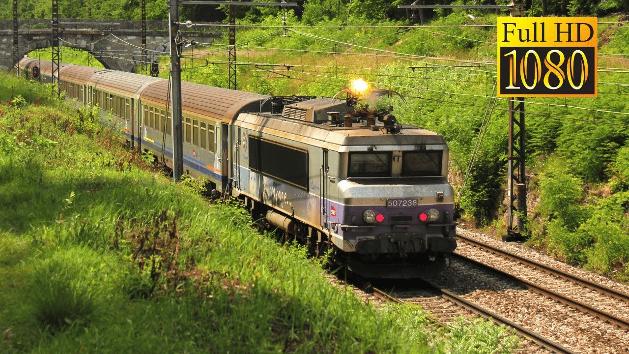 Quand une BB 7200 met le feu à la ligne ! Compilation de train divers !