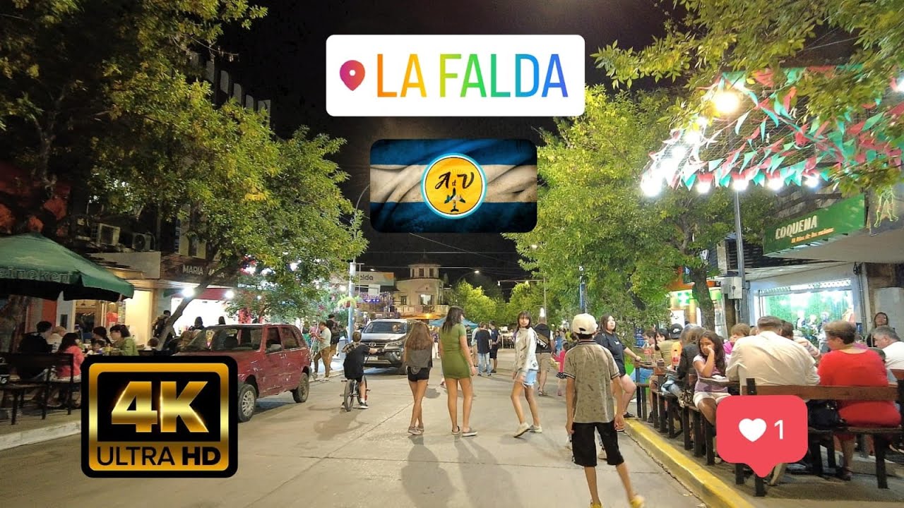 La Falda 4k Córdoba Argentina #travel #valledepunilla #argentina #2024