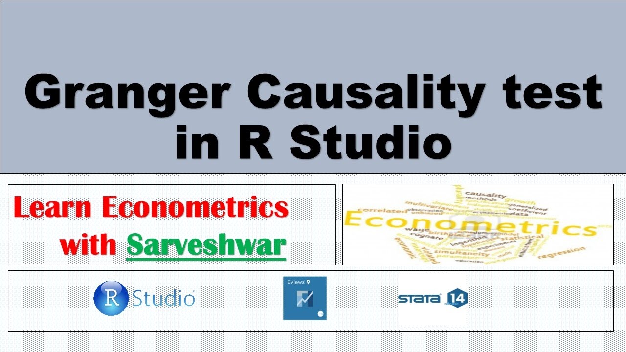 Granger causality test in R Studio