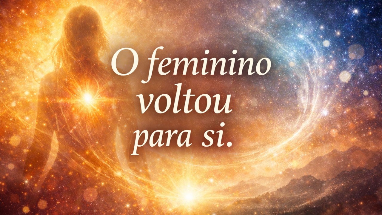 O momento em que o masculino começa a sentir e o feminino volta para si