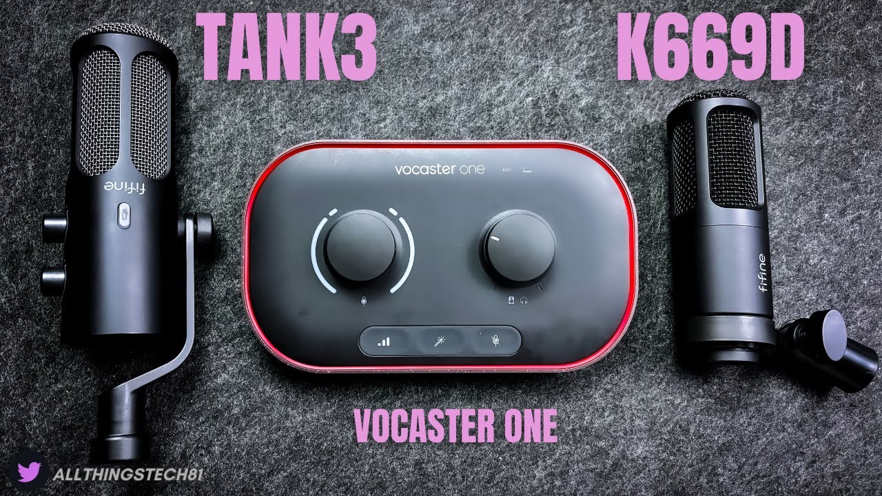 FIFINE Tank 3 Vs FIFINE K669D Sound Test - Which Do You Prefer!?