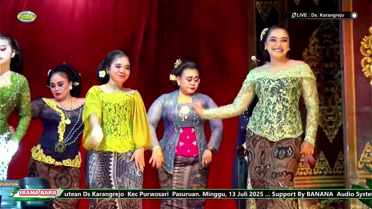 Bedayan SEKAR SARI Ludruk IRAMA BARU Pimpinan Bpk POLO Bambang Balongbendo Sidoarjo WA 0881 3143 547