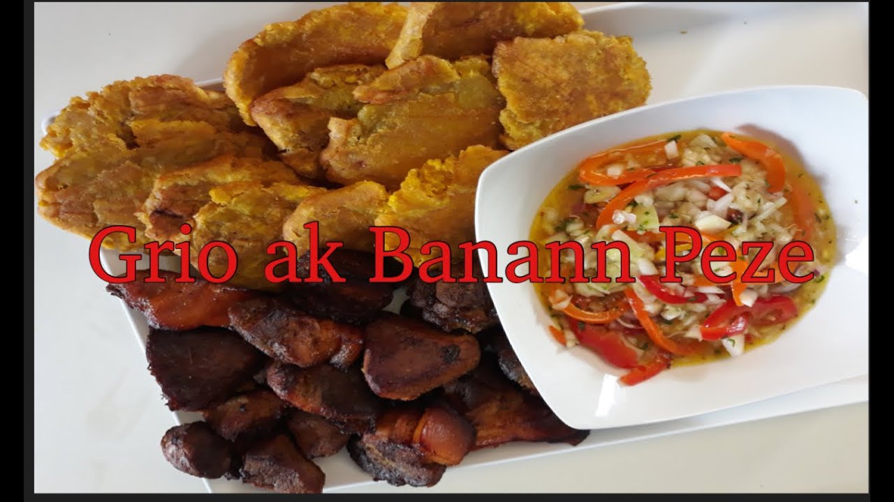 Koman Mwen Fe Banann Peze Ak Griot Bien Gou/ Video #13