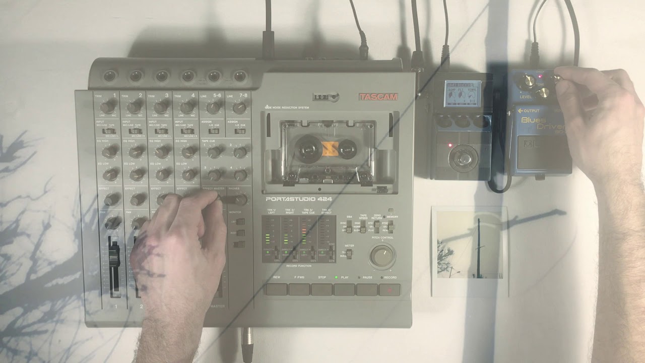 Making-of a tape loop based track (Tascam 424)