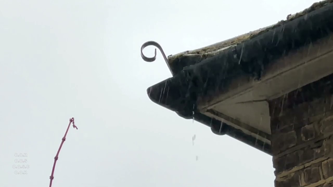 Rooftop Rain In London