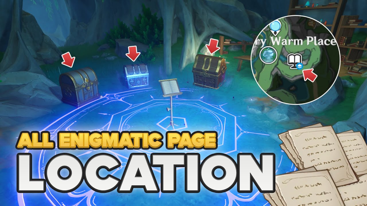 Canotila and the Book of Revealing: All Enigmatic Page Location | Genshin Impact Fontaine 4.0