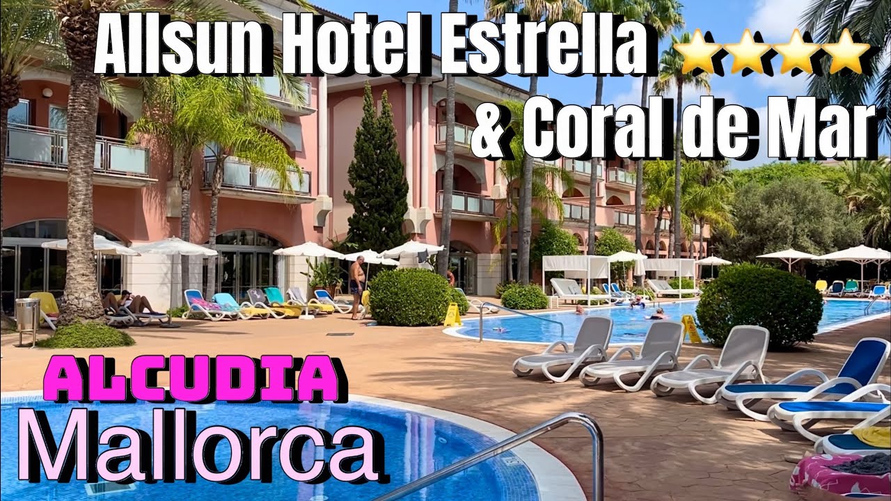 Alcudia🌴🏖️MALLORCA island🩷NEW Urlaub im Allsun Hotel Estrella & Coral de Mar 🇪🇸spain #mallorca #vlog