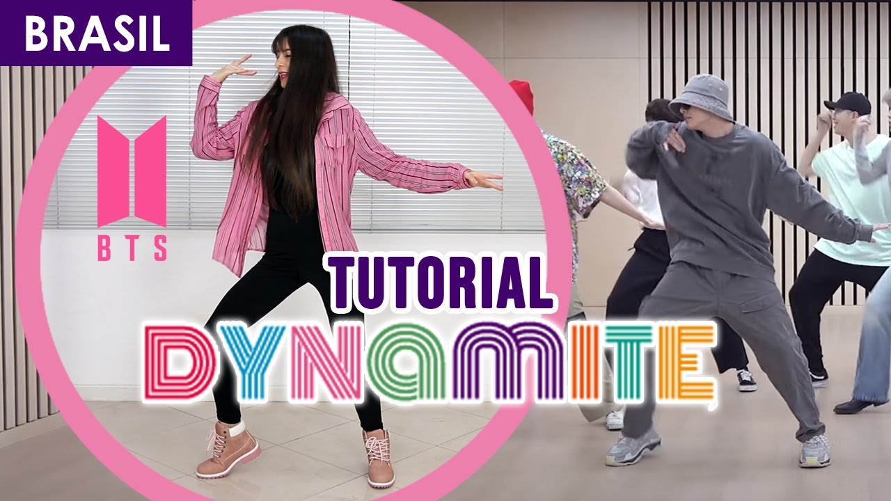 TUTORIAL de BTS - Dynamite como dançar o refrão (방탄소년단) | Taty Macieski