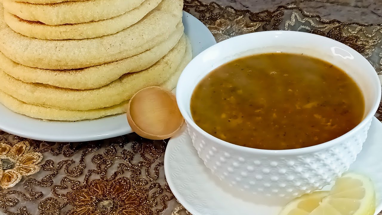 الحريرة المغربية 🇲🇦 ساهلة وصحية بدون دقيق أبيض 👌مع مخمار خفيف ناجح💯 وطويجين 👍 هاباش دوزي رمضان 🌜