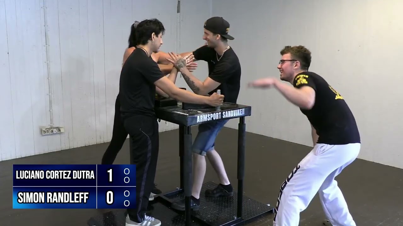 Simon Randleff vs Luciano Cortez Dutra Supermatch 2025 - Vänster arm