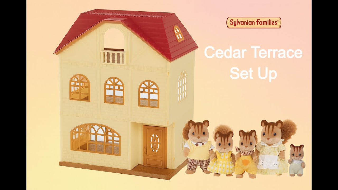 Sylvanian Families | House Set up | Cedar Terrace