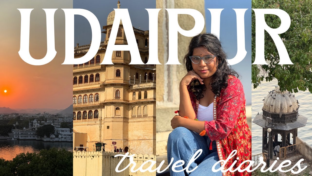🧸Udaipur Travel Diaries | Lake Pichola Budget Stay, Sajjangarh Fort, City Palace Streets, Gangaur