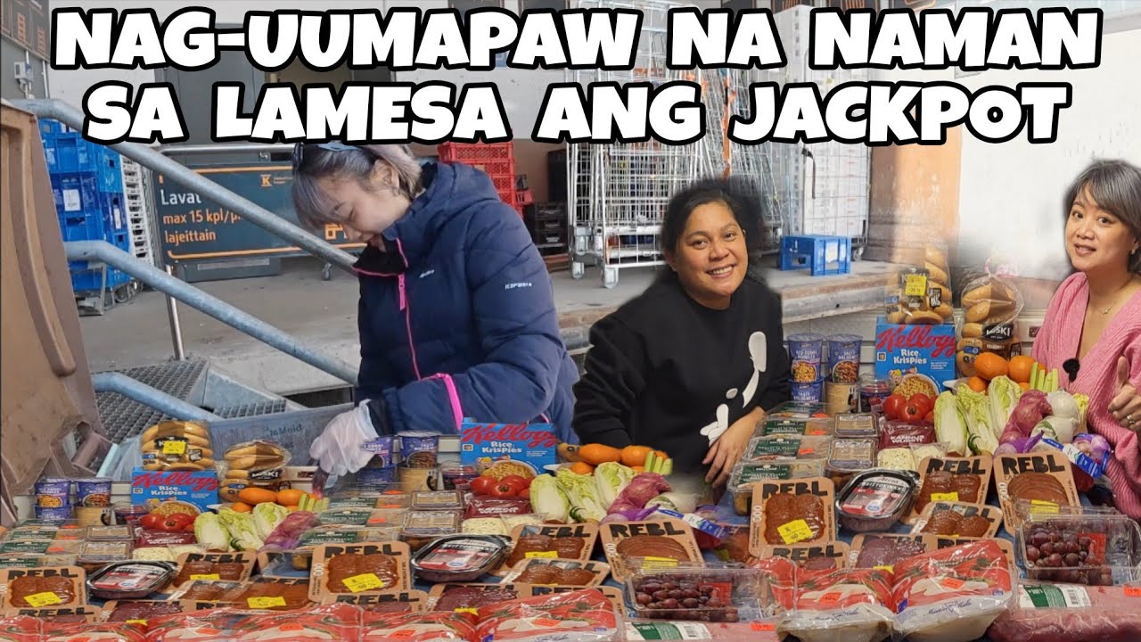 PUNONG-PUNO NA NAMAN ANG LAMESA NG JACKPOT | DUMPSTER DIVING IN FINLAND | THAI-FINNISH 