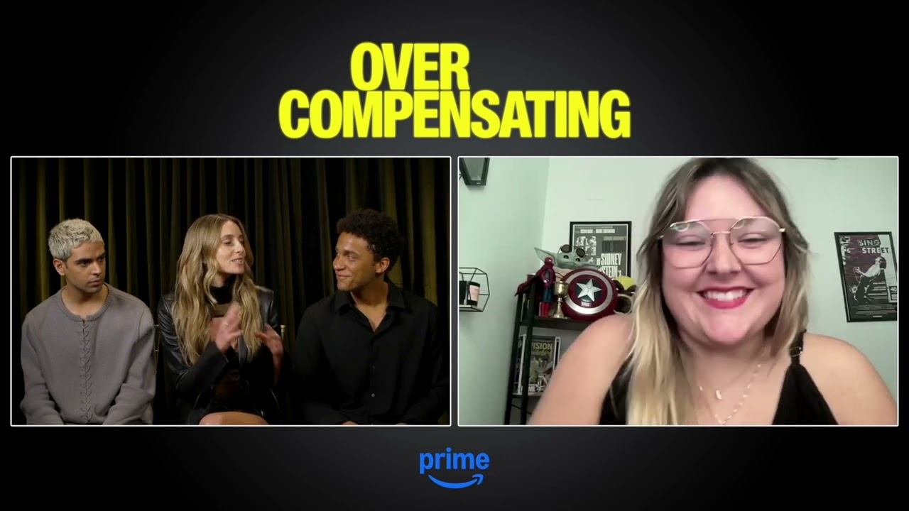 Mary Beth Barone, Rish Shah, and Corteon Moore talk college and 'Overcompensating'