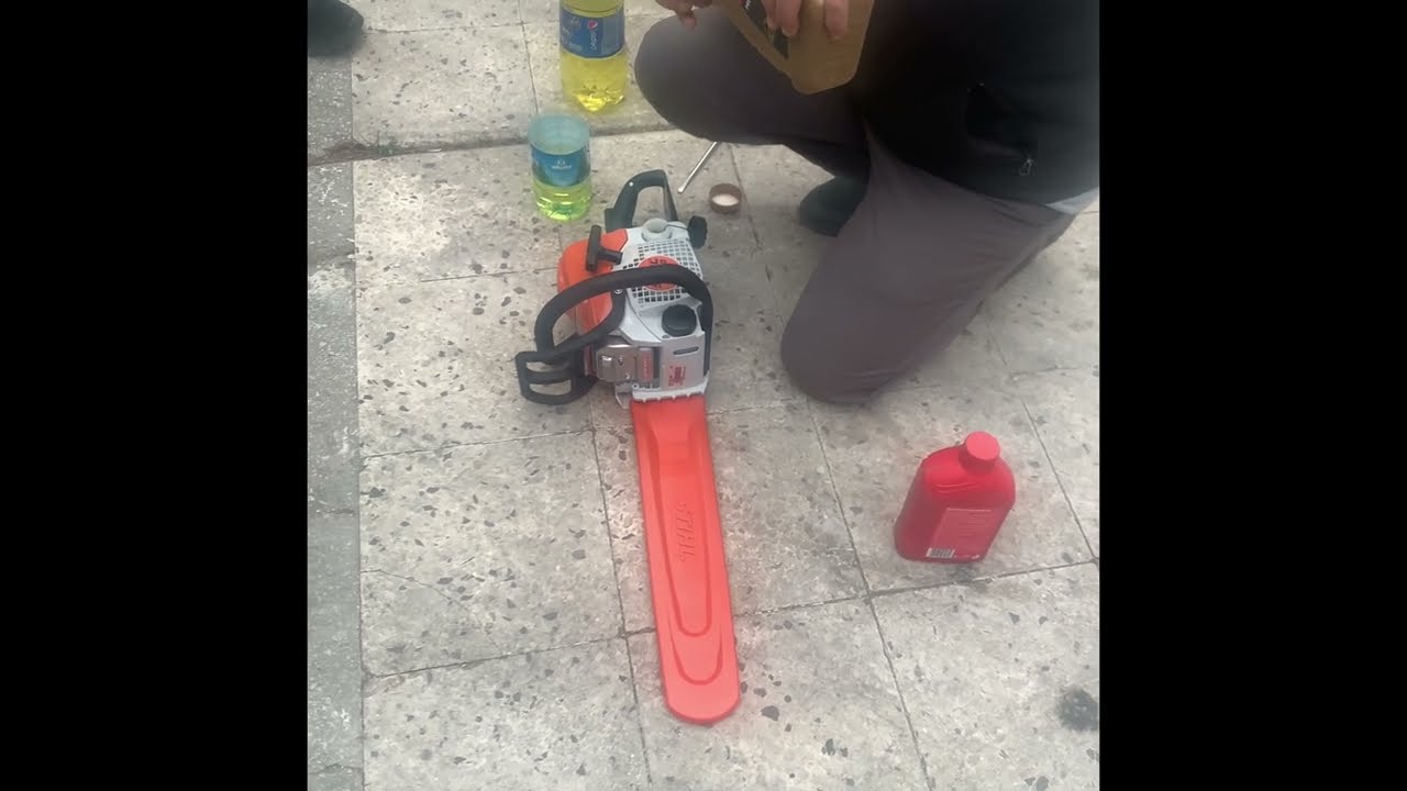 STIHL MS 170 NASIL KULLANILACAĞININ GÖRSEL ANLATIMI