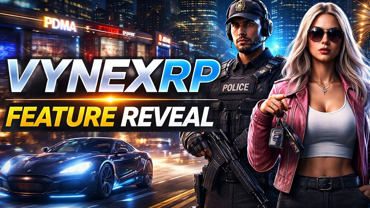 VynexRP // Feature Reveal &mdash; Serious Roleplay, Built Different