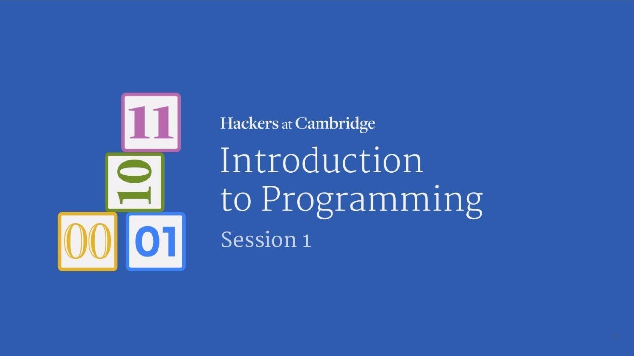 Introduction to Programming #1