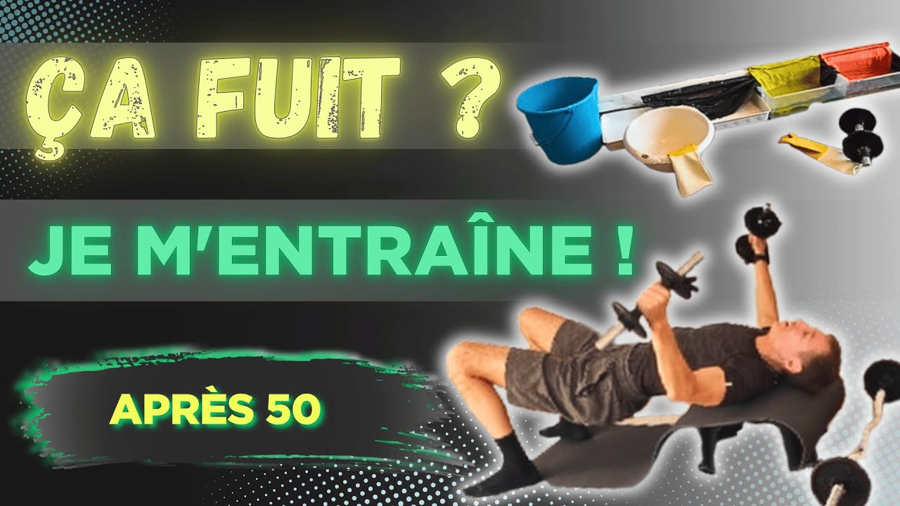 Dégât des eaux chez moi... J'abandonne ? Jamais ! (Séance Pecs & Triceps)
