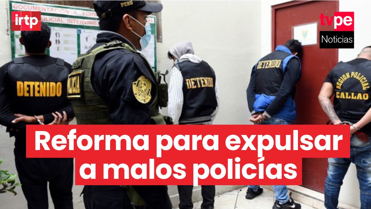 Ministro del Interior anuncia reforma en la PNP para remover a malos elementos