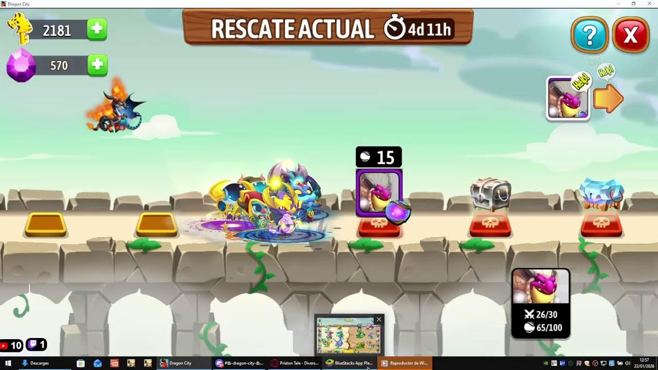 ( Live🔴) Dragon City! ( Live🔴) RECLUTAMIENTO!! URGT!!!!! unete!s41n7k1ll3rs