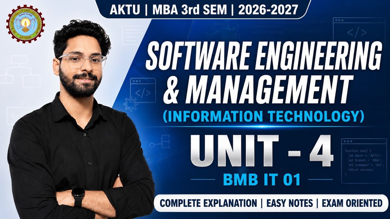 Software Engineering & Management Unit 4 | E-Commerce Models, System Architecture | MBA 3rd Sem AKTU