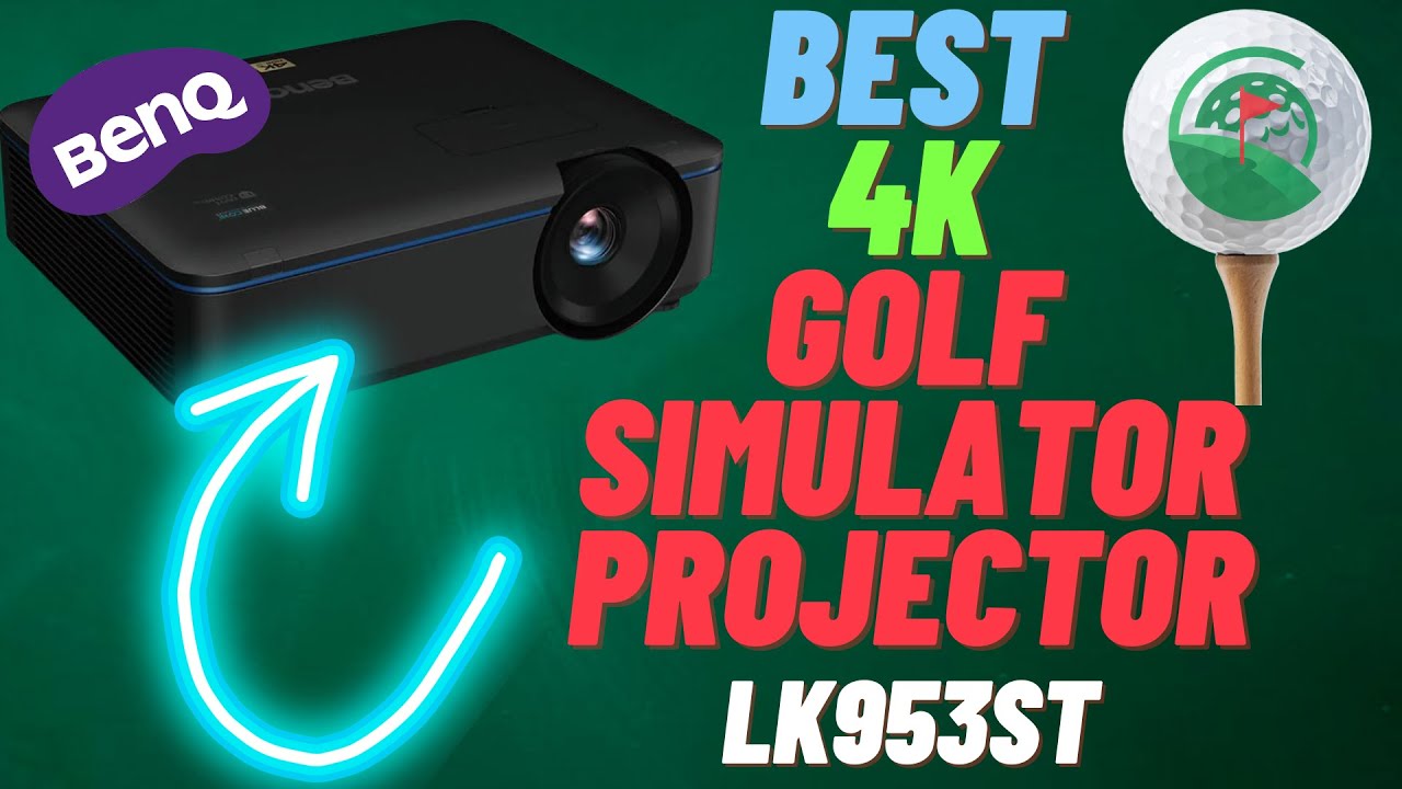 Best 4K Golf Simulator Projector BenQ LK953ST 4K Short Throw Projector Review!